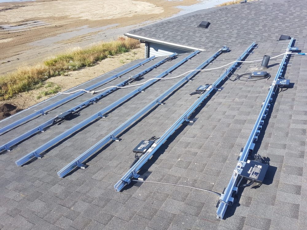 8.7 KW Residential solar panels in edmonton