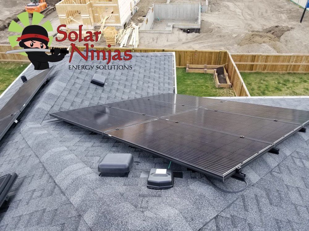 11.21kW Residential Multi-Surface solar edmonton by solar ninja
