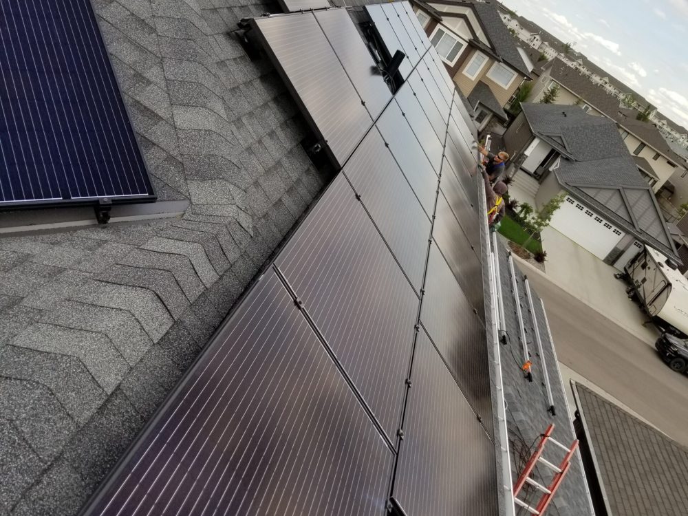 11.21kW Residential Multi-Surface solar alberta